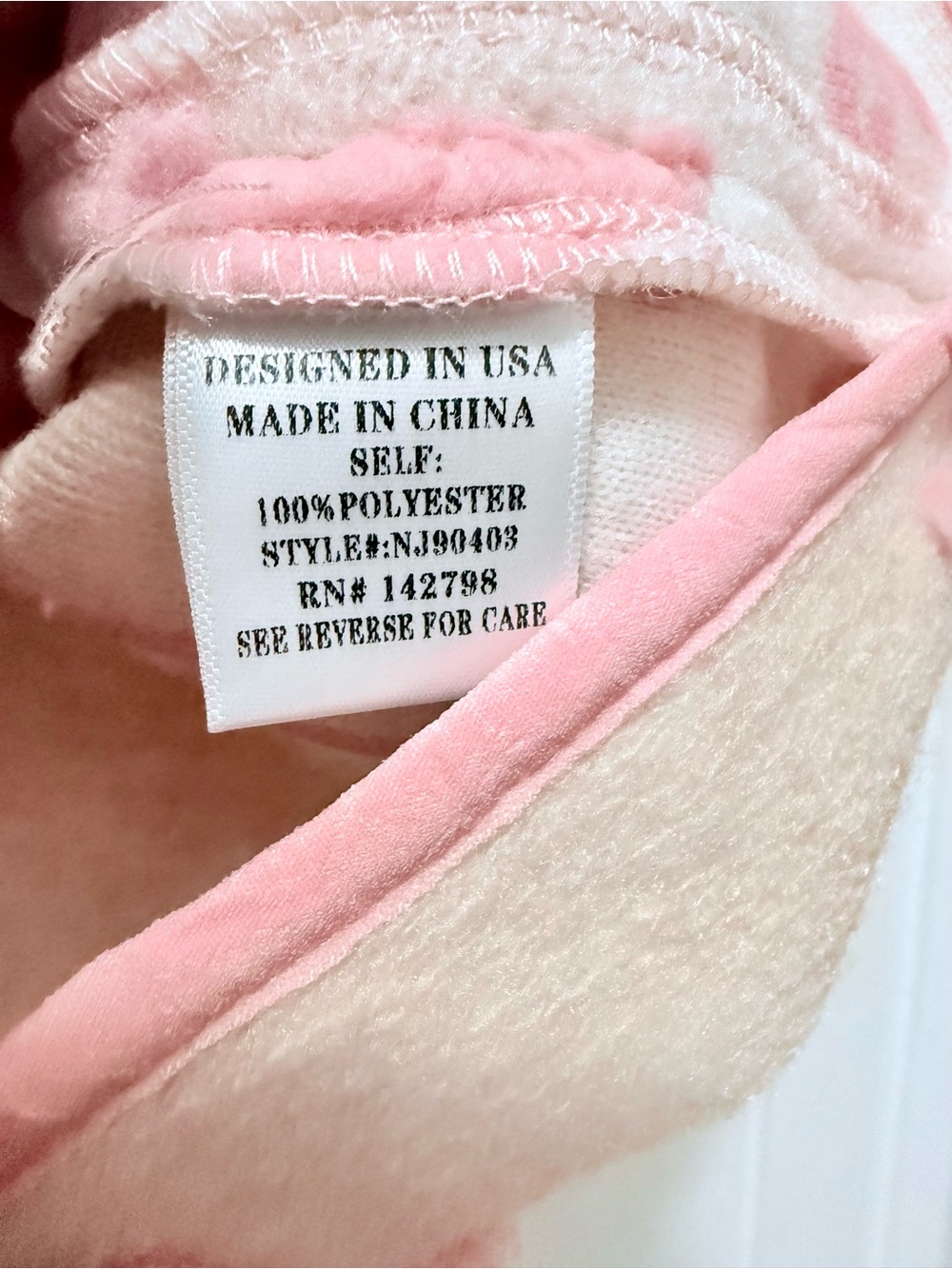 Naturae Cream Fleece Vest with Pink Pom Embellishments - Picture 3 of 5